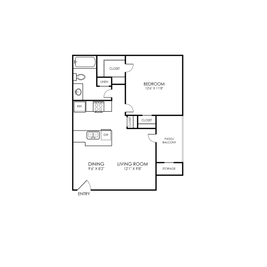 a black background with a white square in the middle at The  Landry